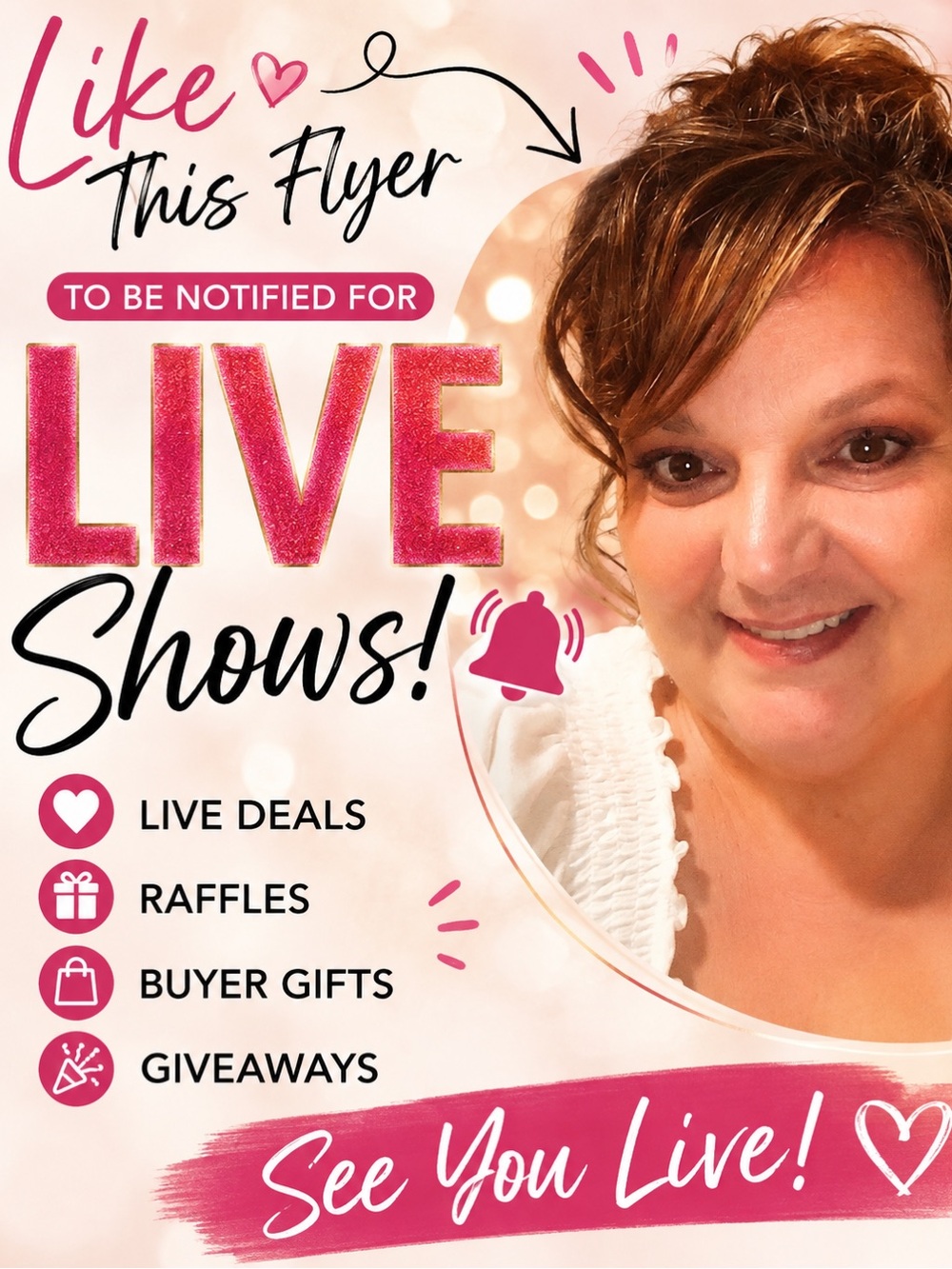 Like this flyer -Live Shows